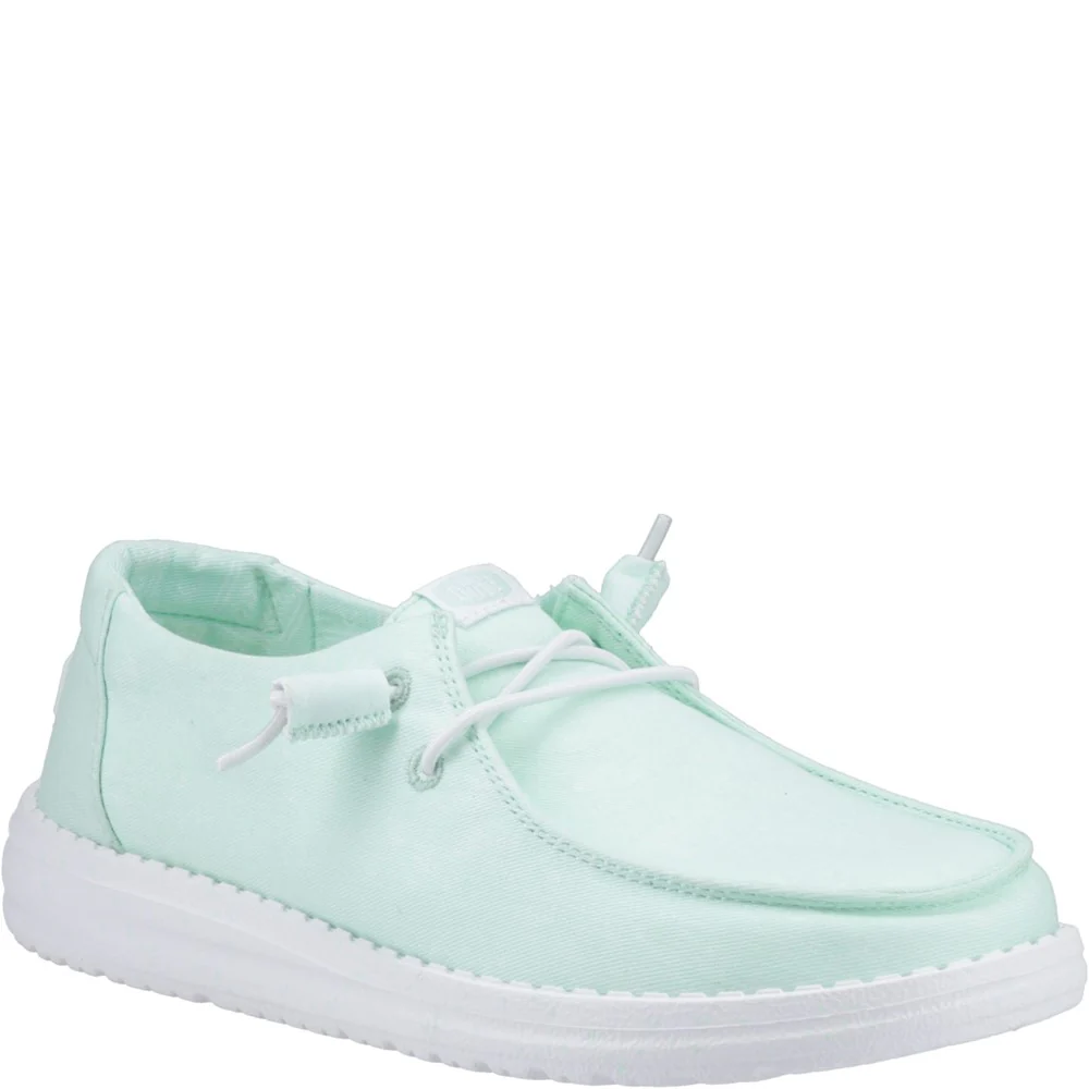 HEYDUDE Wendy Stretch Canvas Slip on Shoe