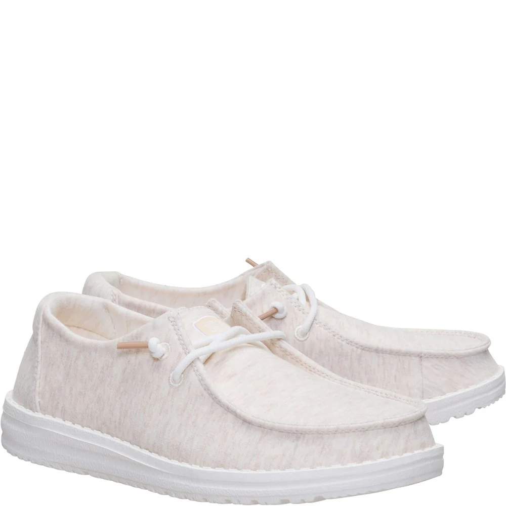 HEYDUDE Wendy Stretch Jersey Slip on Shoes - Image 3