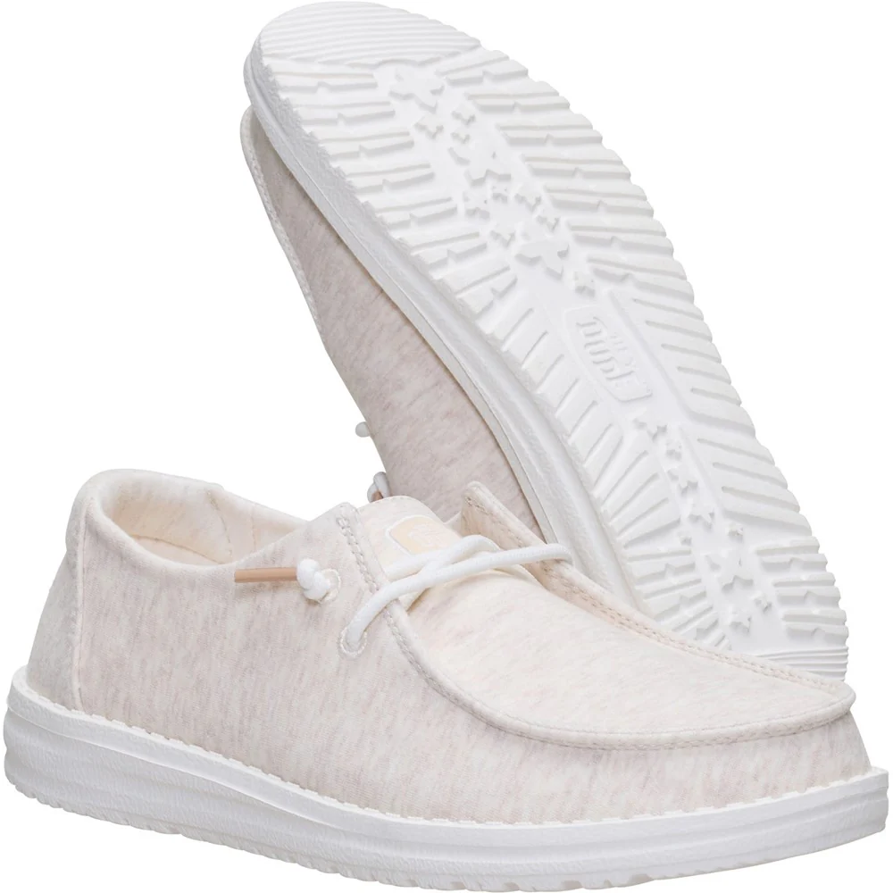 HEYDUDE Wendy Stretch Jersey Slip on Shoes - Image 4
