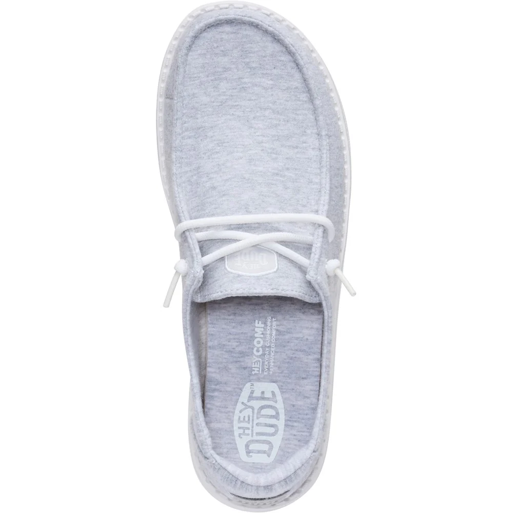 HEYDUDE Wendy Stretch Jersey Slip on Shoes - Image 5