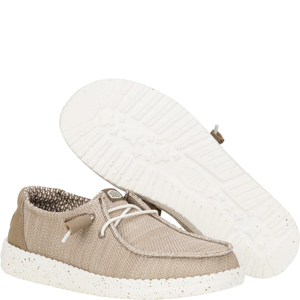 HEYDUDE Wendy Stretch Sox Slip on Shoes - Image 3