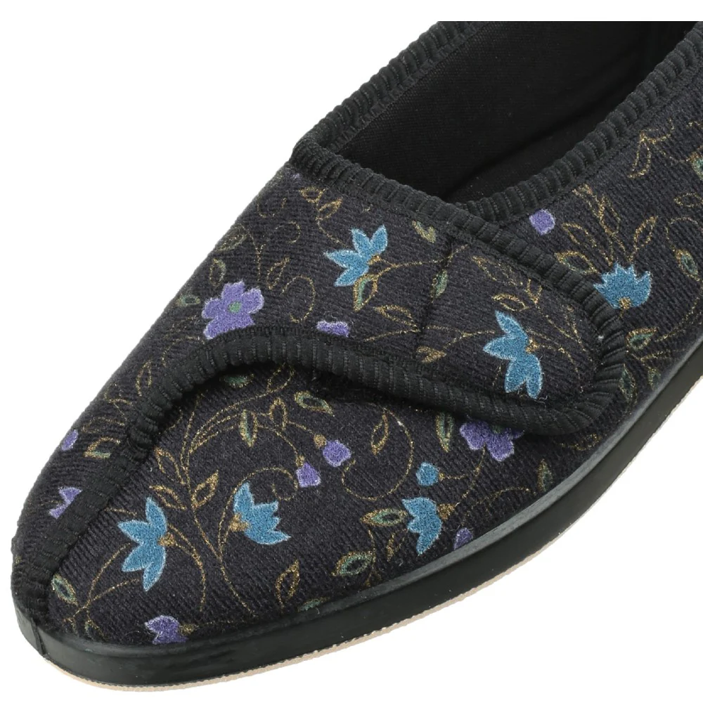 GBS Wilma Ladies Wide Fit Slipper - Image 3