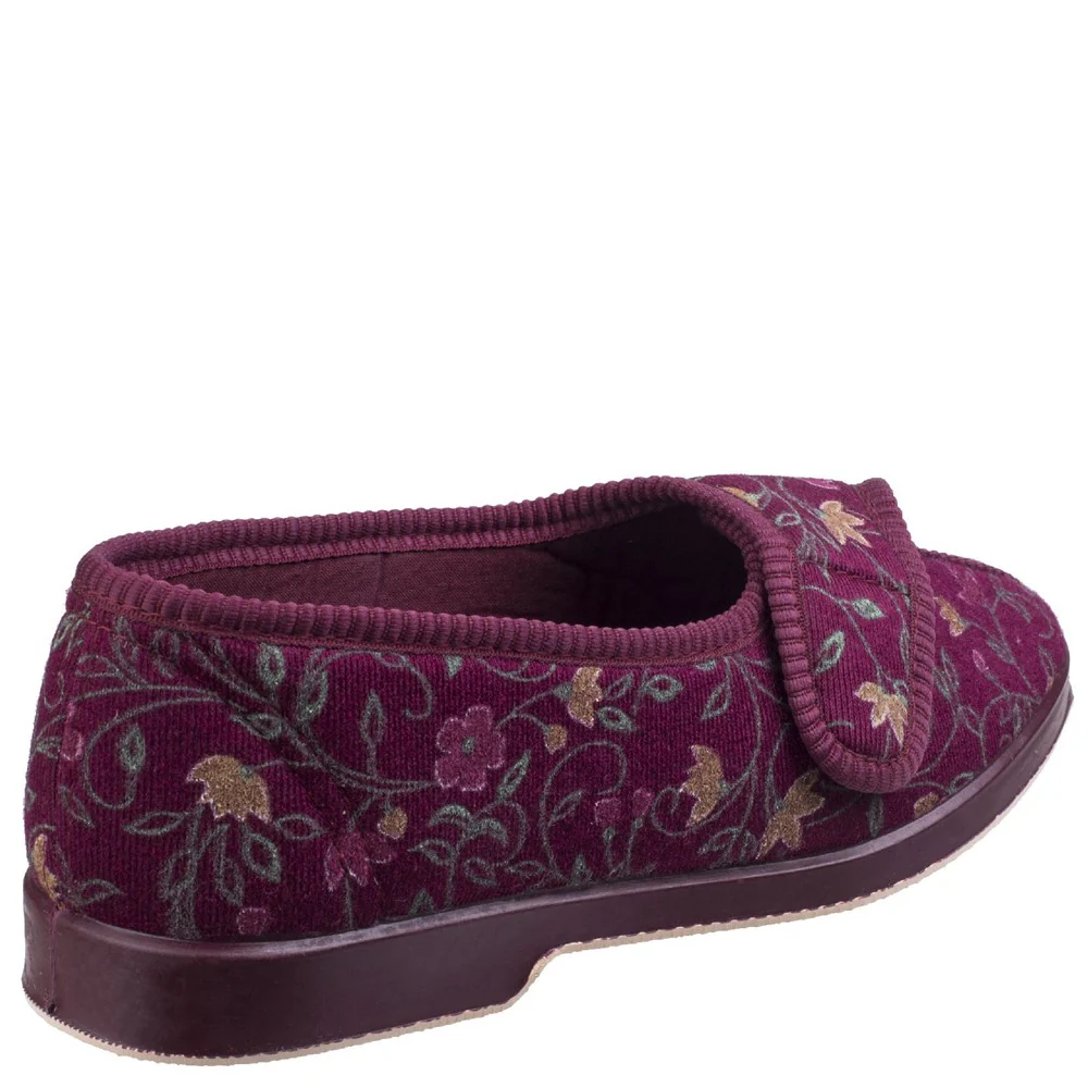 GBS Wilma Ladies Wide Fit Slipper - Image 2
