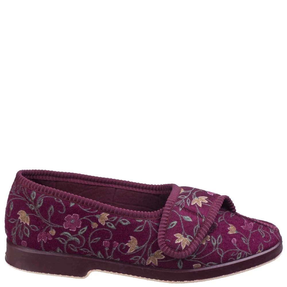 GBS Wilma Ladies Wide Fit Slipper - Image 4