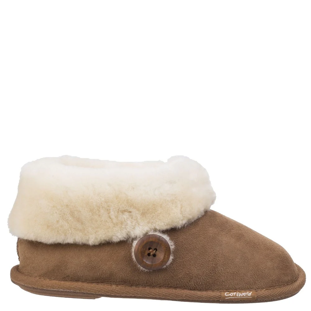 Cotswold Wotton Sheepskin Bootie - Image 4