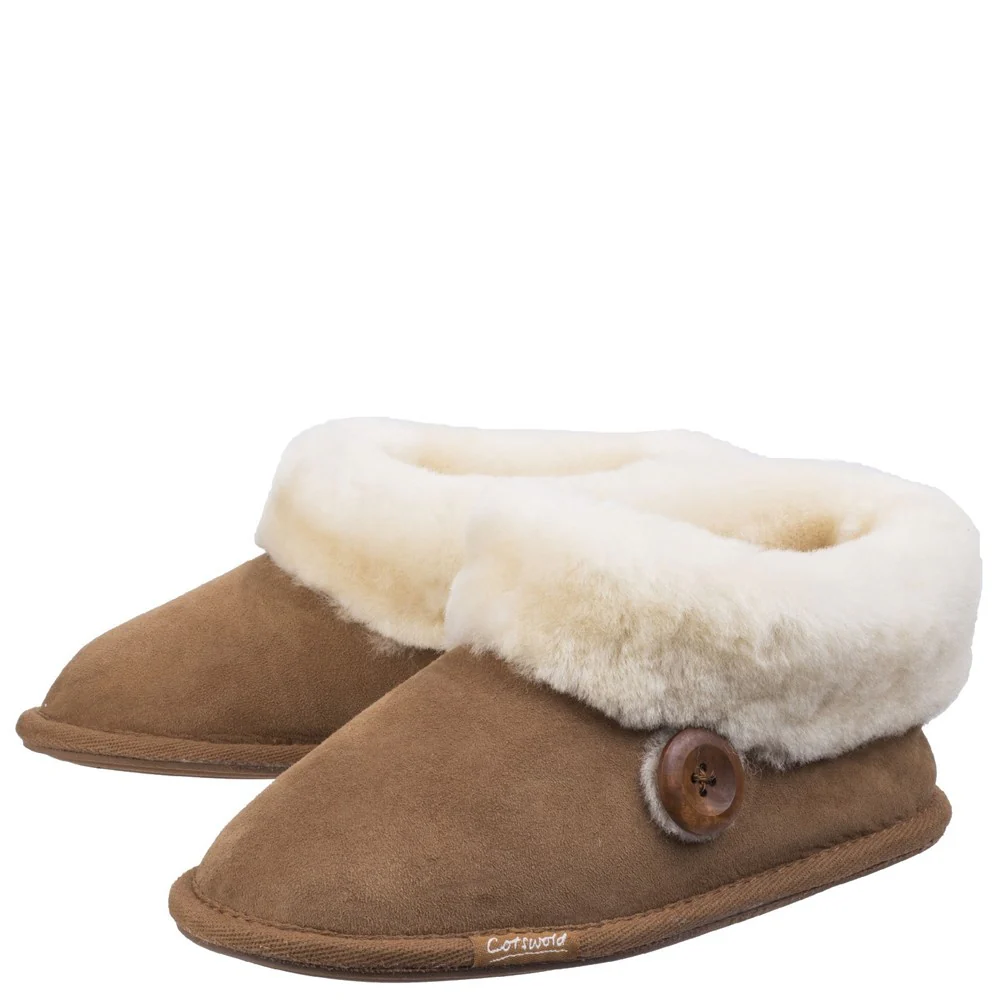 Cotswold Wotton Sheepskin Bootie - Image 5